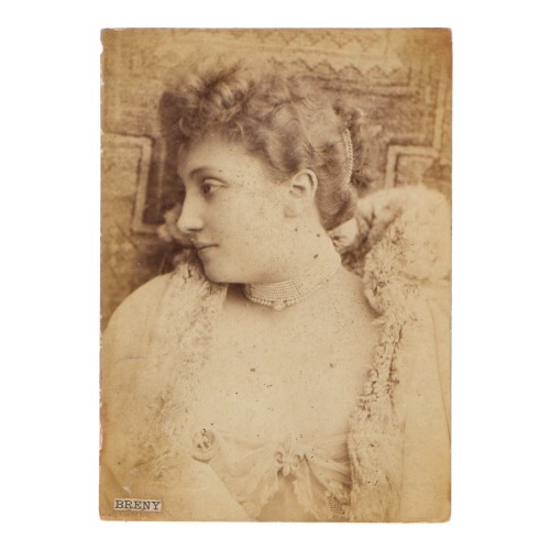 Carte de visite Actriz Breny - Reutlinger