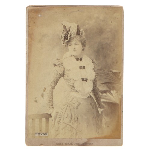 Carte de visite Actriz Marjoire Pryor - Alfred Ellis