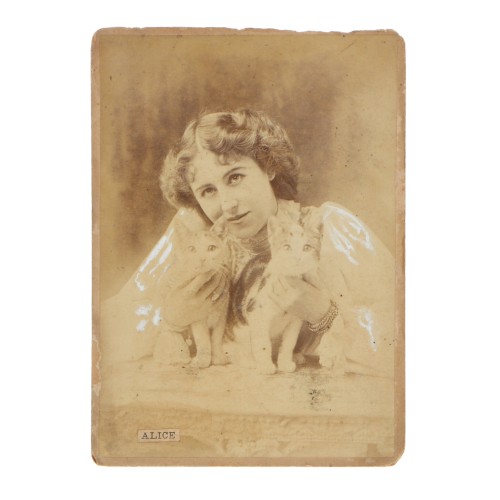 Carte de visite Actriz Alice - Alfred Ellis