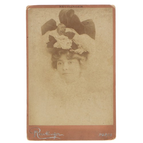 Carte de visite Actriz - Reutlinger