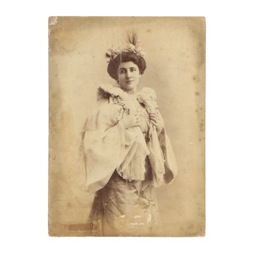 Carte de visite Actriz