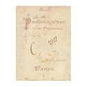 Carte de visite Actriz