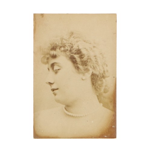 Carte de visite Actriz