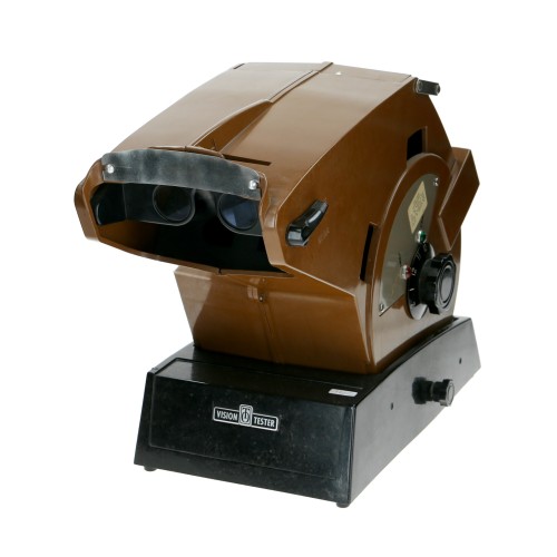 Visor estereo  vision tester americano  metal