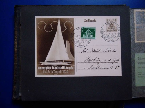 Álbum de fotos con 100 fotografías 1936 familia alemana olimpiadas 1918