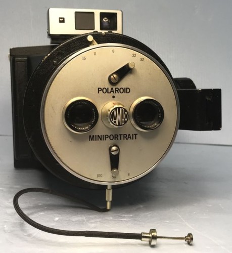 Polaroid camera Miniportrait (Cambo) 6x9