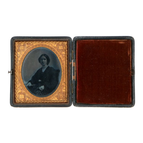 Ambrotype avec étui