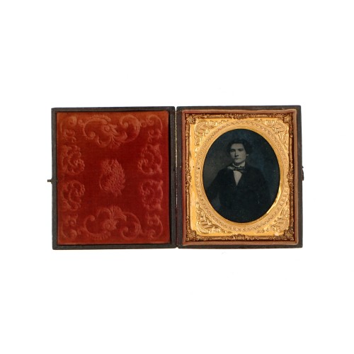 Ambrotype with case