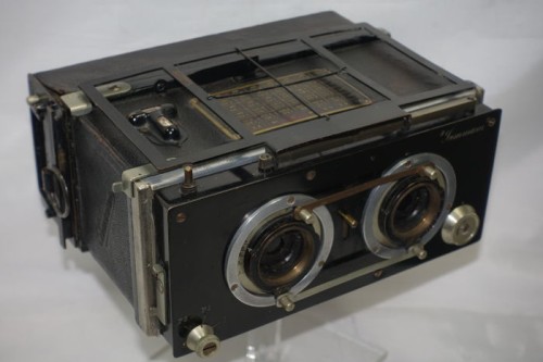 Summum stereo camera Louis Leullier