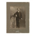 Cabinet Card retrato hombre - Mitchell