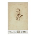 Cabinet Card retrato hombre - Fotografo L. Gerschelaine