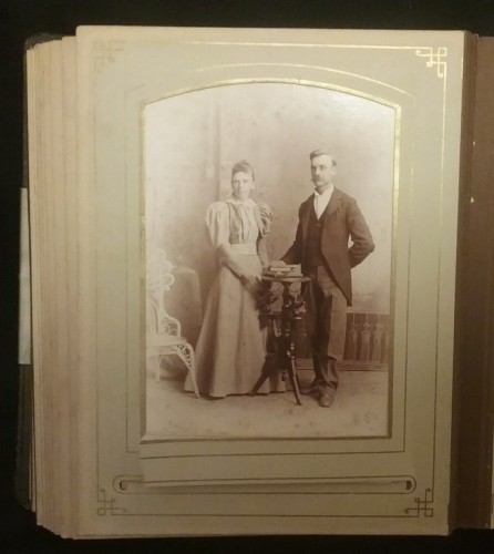 Victorian photo album