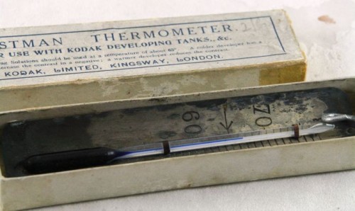 Contrivance Kodak Thermomètre de laboratoire