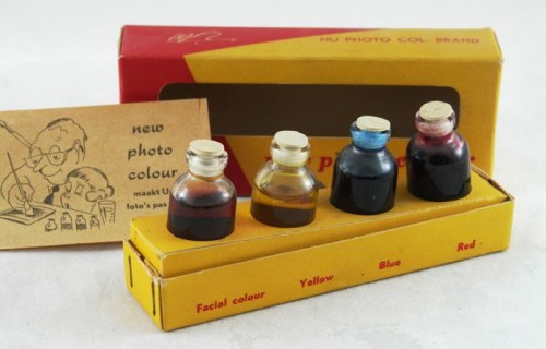 Contrivance laboratory bottles liquid ink Kodak 4