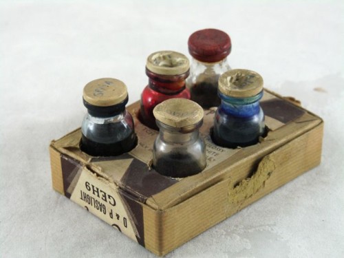 Contrivance Kodak Laboratory 5 ink bottles used