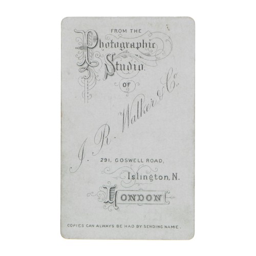 Carte de visite hombre con Album - J.R. Walker - Islington