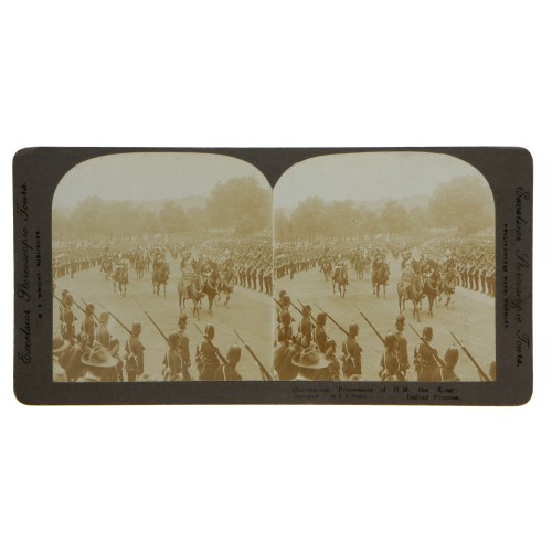 Vista estereoscopica Excelsior Stereoscopic Tours - M.E.Wright - Principe India