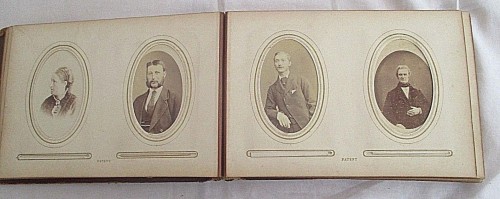 Album de fotos victoriano 1887