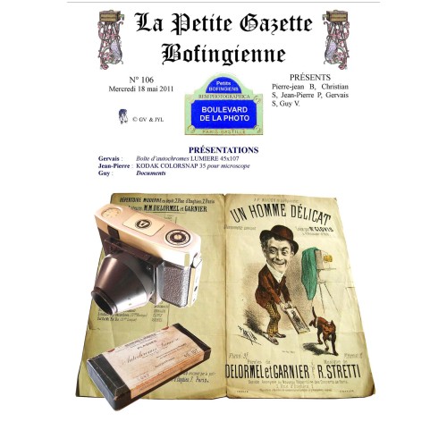 Revista 'La Petite Gazette Bofingienne' Nº 106 - 18 mayo 2011