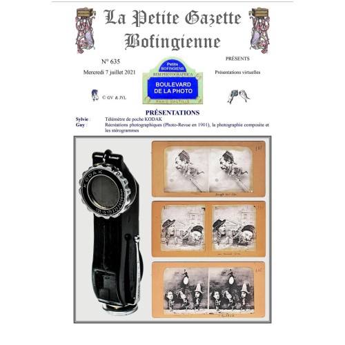 Revista 'La Petite Gazette Bofingienne' Nº 635 - 7 julio 2021