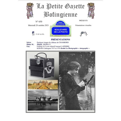 Revista 'La Petite Gazette Bofingienne' Nº 650 - 20 octubre 2021