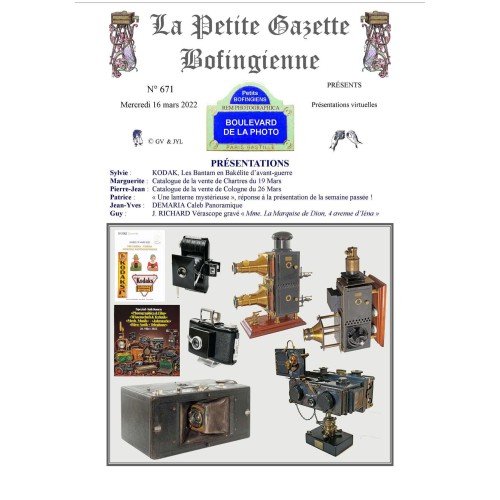 Revista 'La Petite Gazette Bofingienne' Nº 671 - 16 marzo 2022