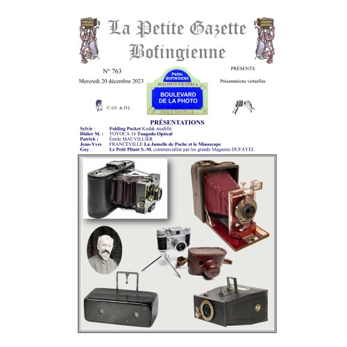 Revista 'La Petite Gazette Bofingienne' Nº 763