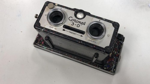 Coronet stereo camera 3-D 1954