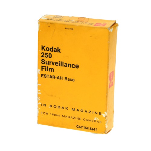 Pelicula Kodak 250 Surveillance Film 16mm