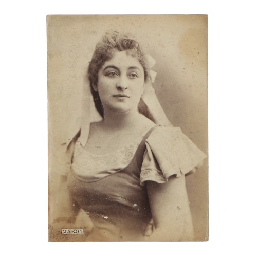 Carte de Visite Actrices de Opera y teatro frances - Maroy