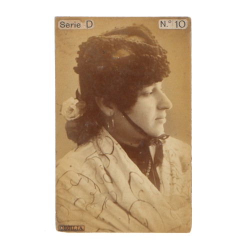 Carte de Visite Actrices de Opera y teatro frances - Serie D Nº10 - Cecilia