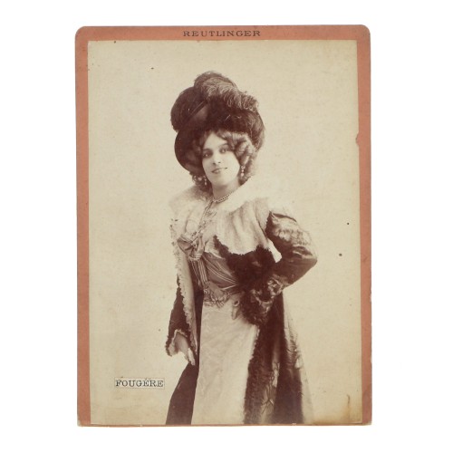 Carte de Visite Actrices de Opera y teatro frances - Reutlinger - Fougere