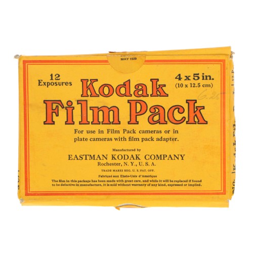 Caja Pelicula Kodak Film Pack