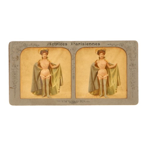 Vista estereoscopica Tissue - Actrices Parisiennes