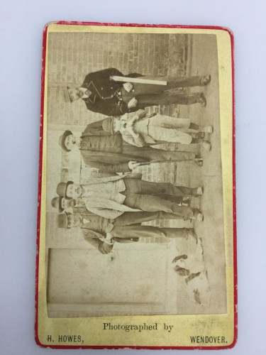 Carte de visite groupe anglais