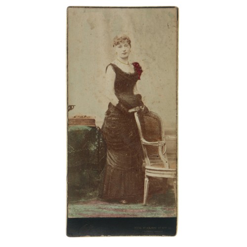 Carte de visite estudio Nadar, París