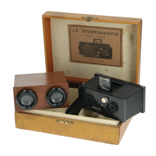 Camara y Visor estereoscopico La Stereoscopie Pour Tous