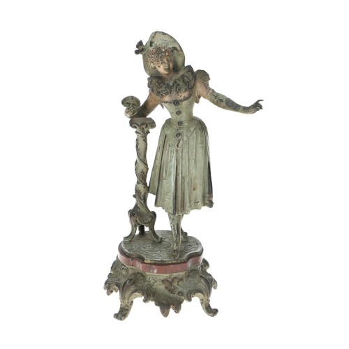 Figura Pierrette con mascara