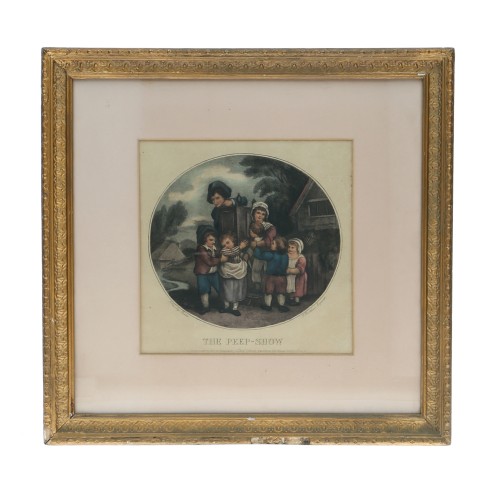 Cuadro de F. Wheatly "The Peep-Show" (226años)