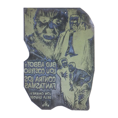 Placa de impresión - Contra los fantasmas