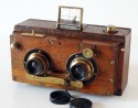Caméra stéréo à la main / lentille prototype Berthiot Périgraphe
